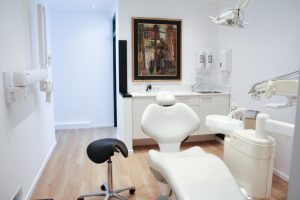 Tandarts behandelkamer stoel